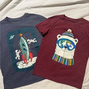 Kids holiday Graphic T-Shirts - Rocket and Bear Designs